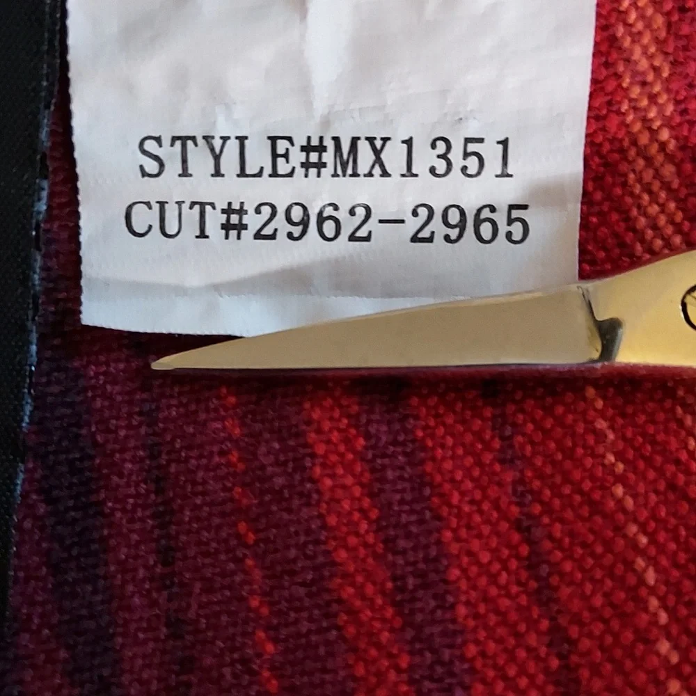 Royal Bones Rainbow Serape Striped 100% Cotton Spaghetti Strap Top XXL - Picture 10 of 10